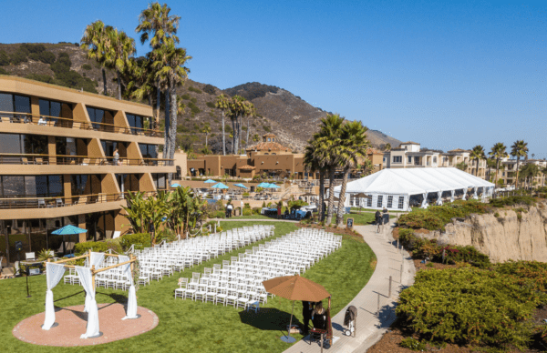 The Cliffs Hotel and Spa, Oceanview Lawn - Pismo Beach, California