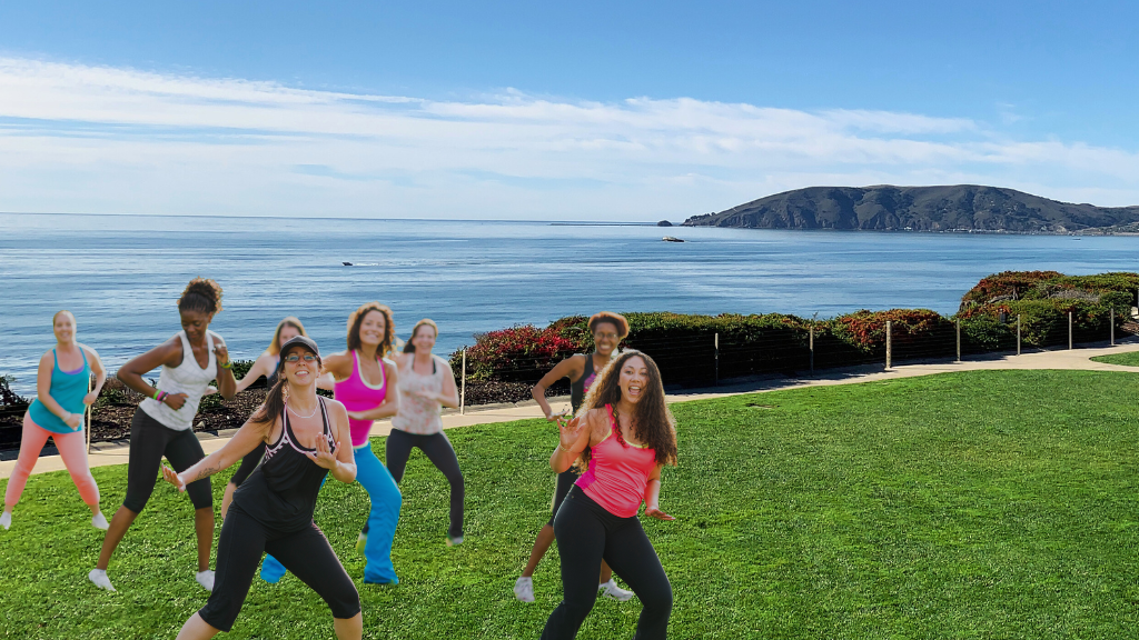 Enjoy Zumba on the Rocks at The Cliffs Hotel and Spa in Pismo Beach, California